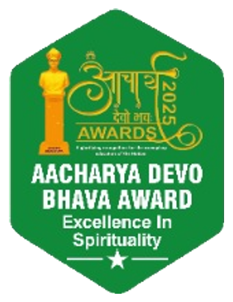 AACHARYA DEVO BHAVA AWARD - Excellence in Spirituality