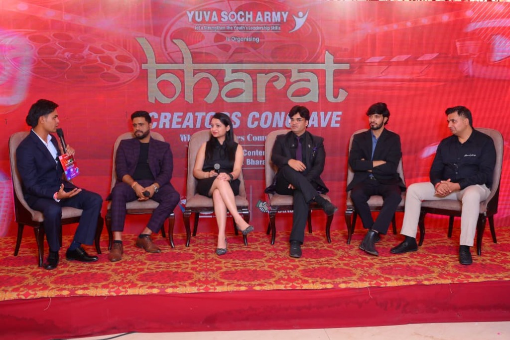 Bharat Creators Conclave Event Stage