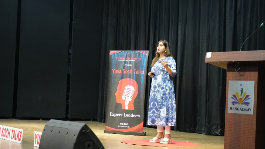 Bharat Creators Talk Auditorium Stage